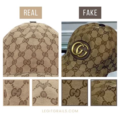 gucci hat original vs fake